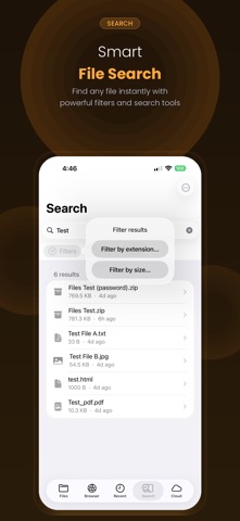 eFiles: File Manager Pro Screenshot 4 of 10