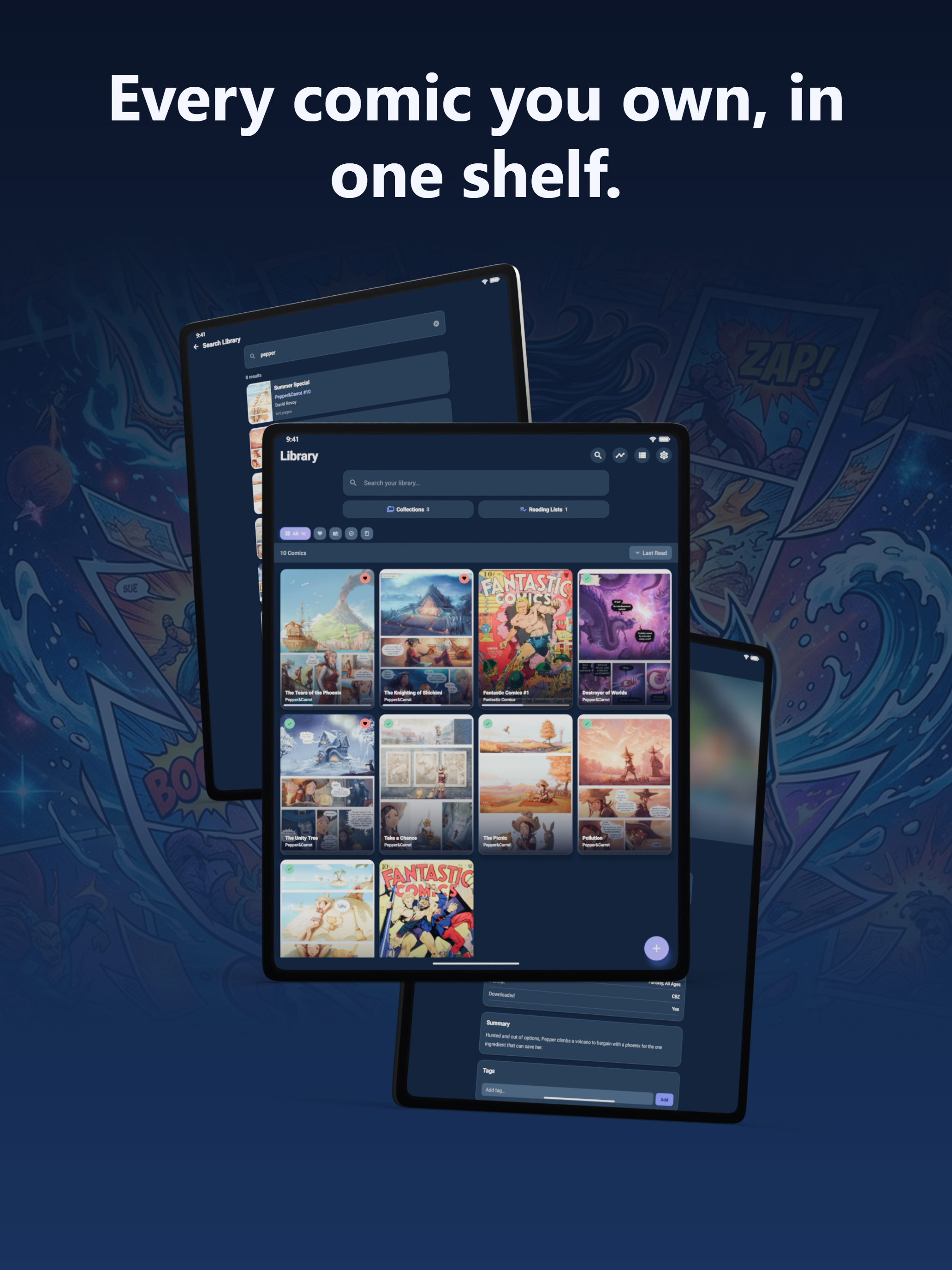 TritonPanels Comic Book Reader screenshot 11