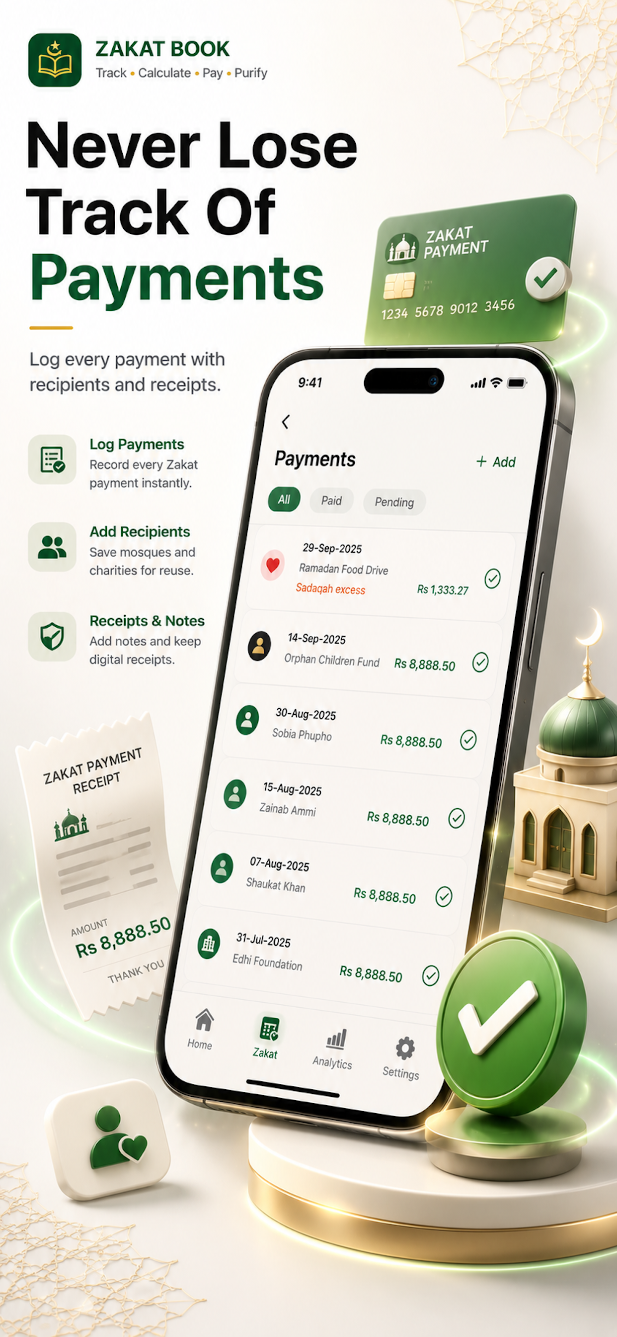 Zakat Book screenshot 3