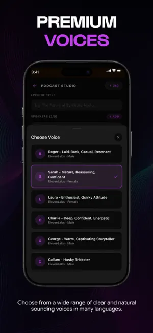 PhonixAI: Text to Speech screenshot 2
