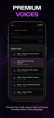 PhonixAI: Text to Speech Screenshot 2 of 6