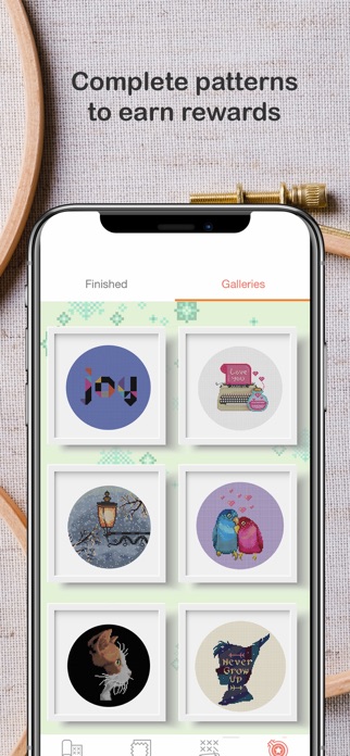 Cross Stitch Room Screenshot 3 of 4
