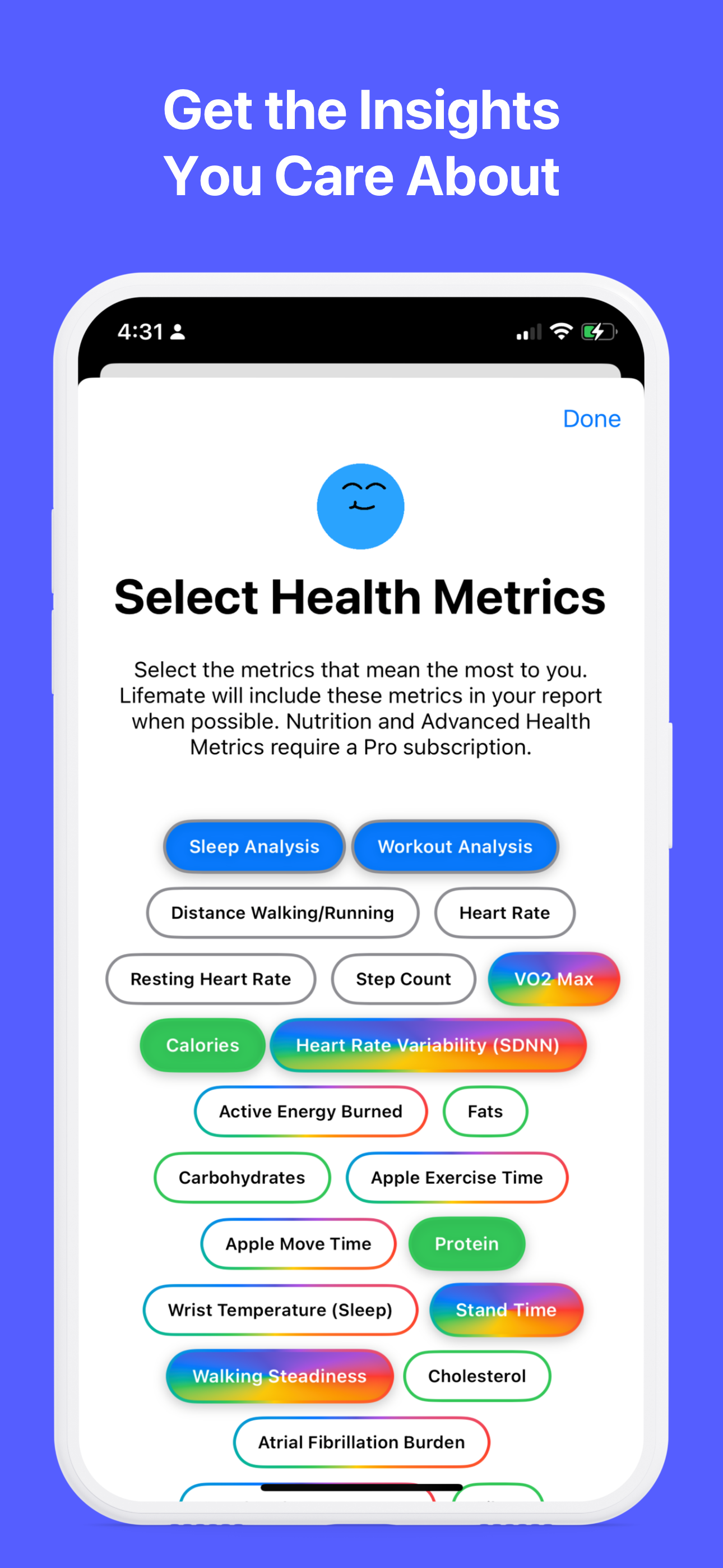 Lifemate - AI Health Friend screenshot 3