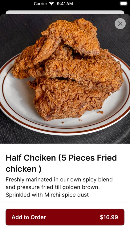 Mirchi Cafe and Masala Pizza screenshot-3