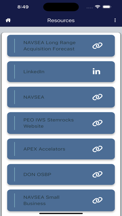 PEO IWS Industry Day Screenshot