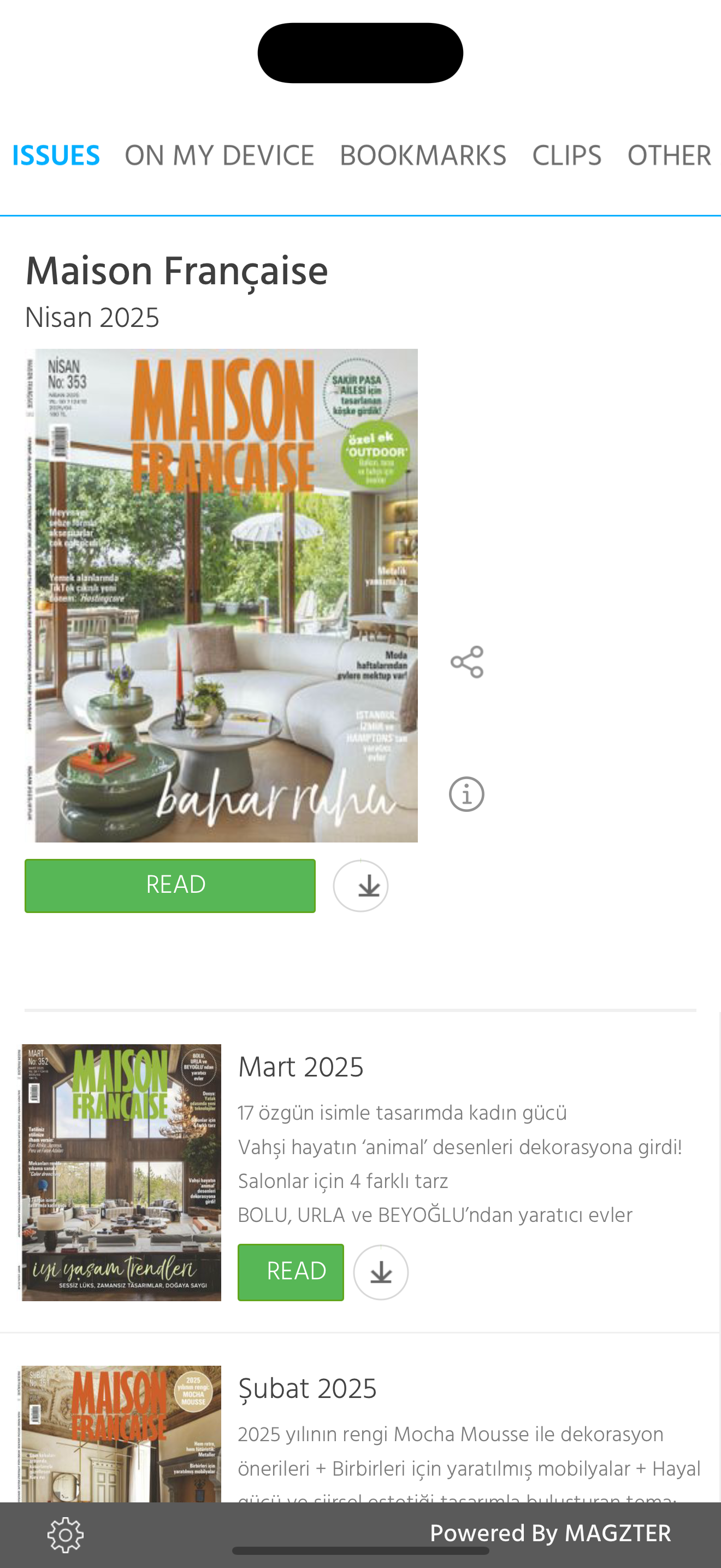 Maison Française Dergisi