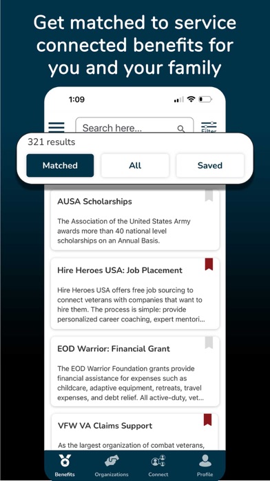 MyVetBENEFITS Screenshot