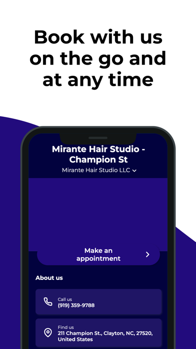 Screenshot #1 pour Mirante Hair Studio