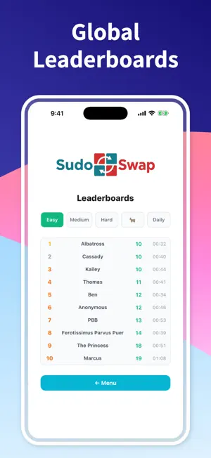 SudoSwap: Multiplayer Sudoku screenshot 4