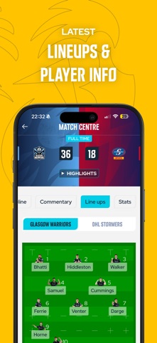 United Rugby Championship screenshot