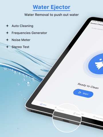 Speaker Cleaner: Water Ejector iPad screenshot