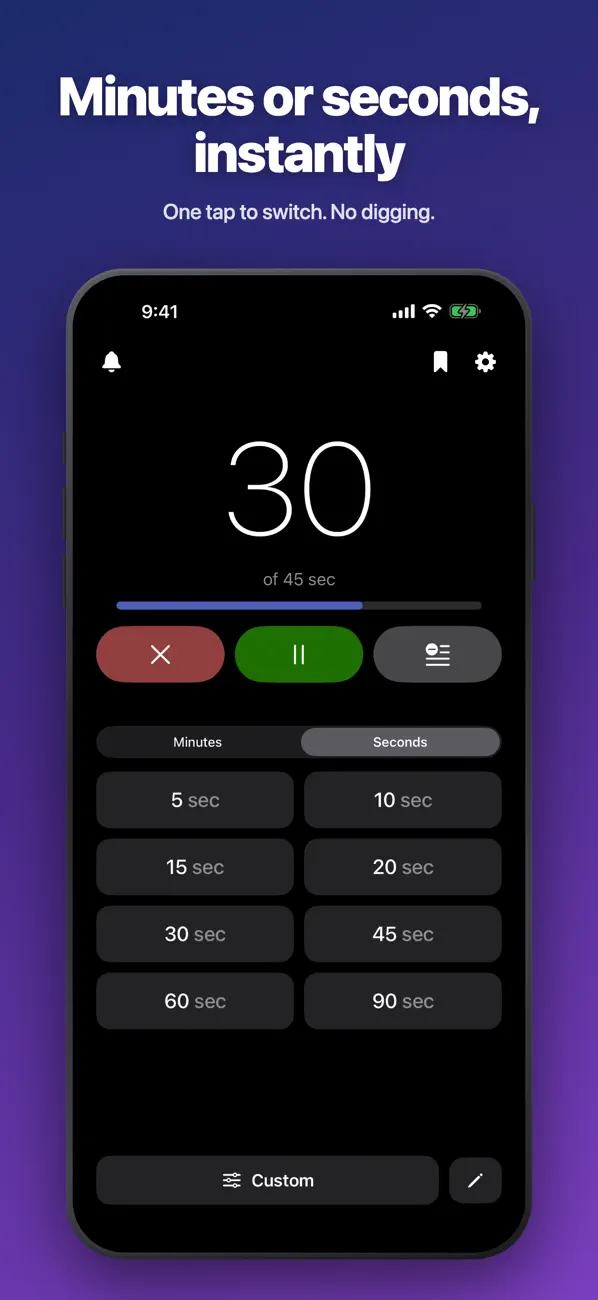 Screenshot #2 pour SnapTimer Pro