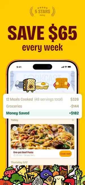 Foodsona: Meal Planner & AI screenshot 1