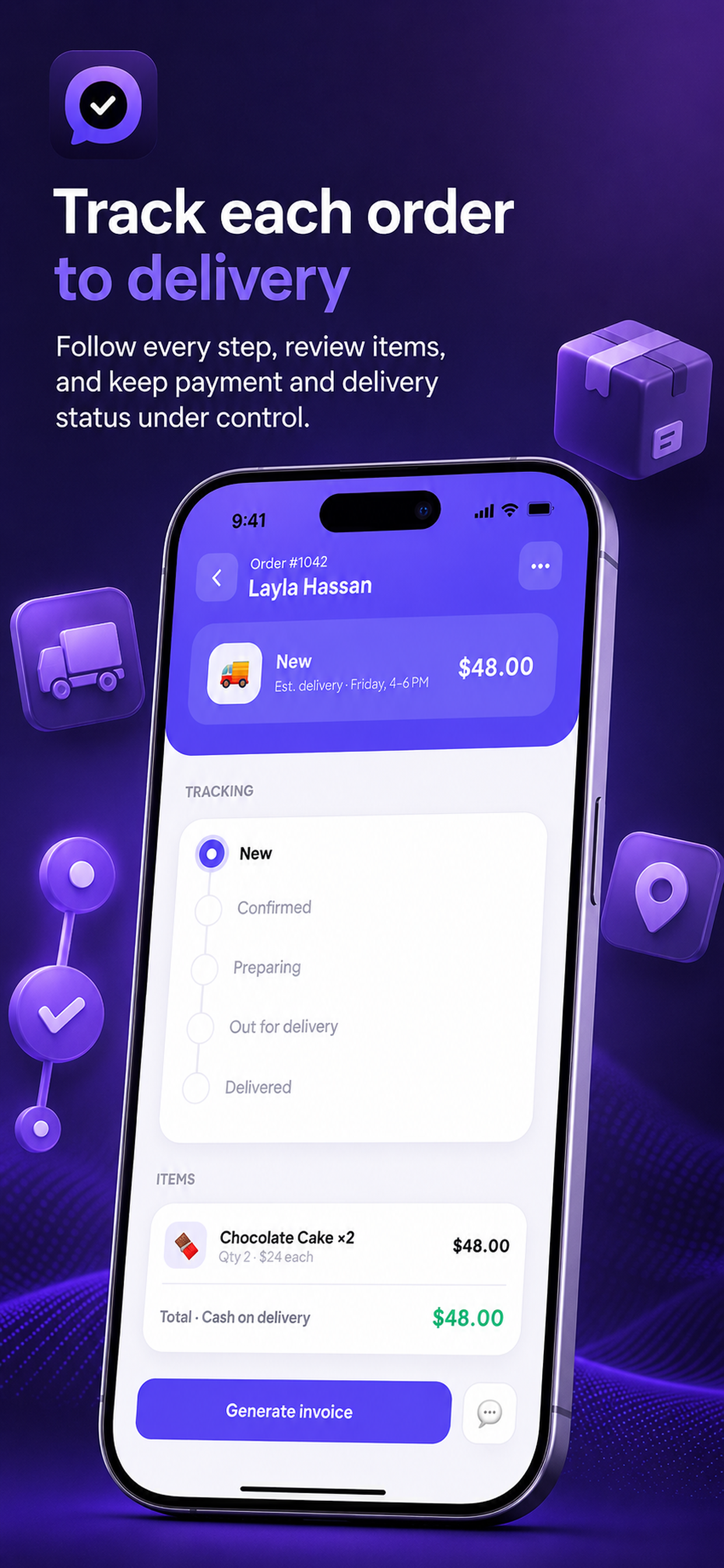 Ordava: Invoice & Order Maker screenshot 6
