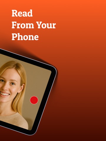 Video Recorder  & Teleprompter iPad screenshot