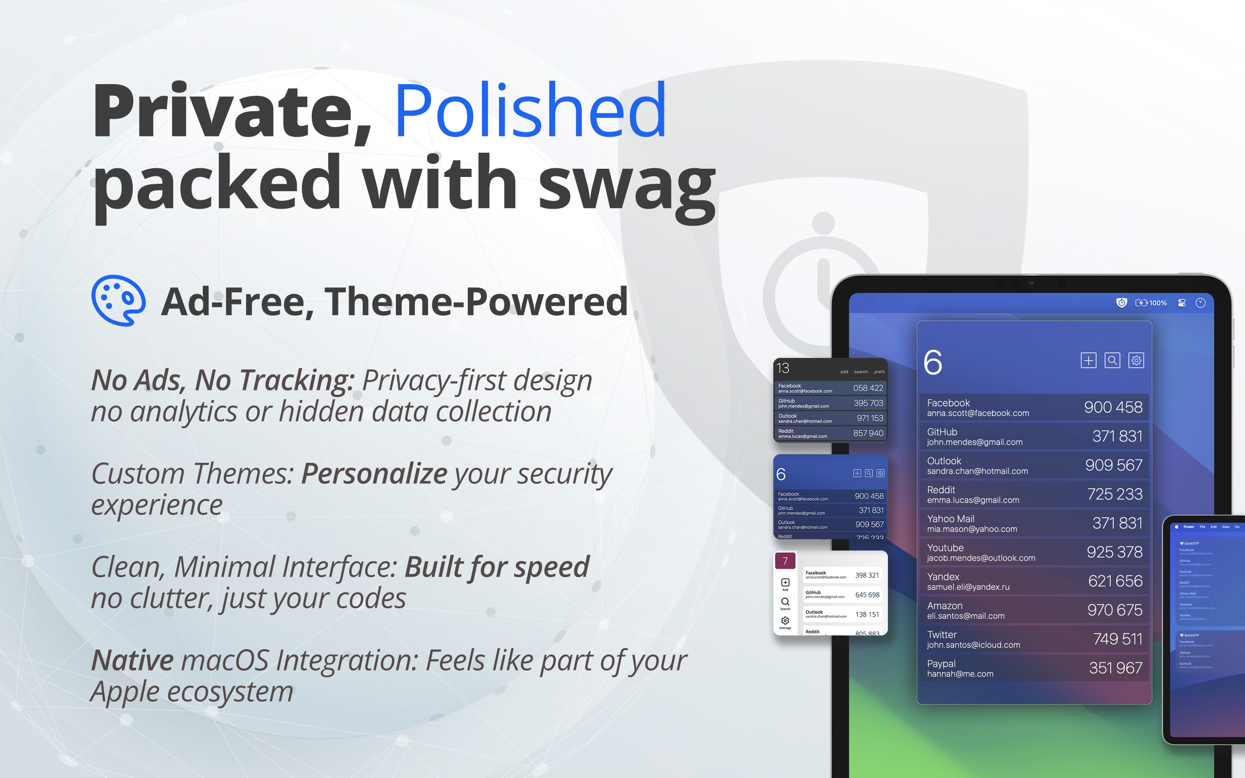 QuickOTP Authenticator Passkey