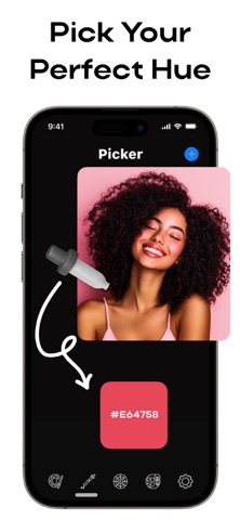 Color Picker - Palette Finder iPhone screenshot