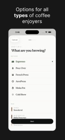 BeanBook: Coffee Journal screenshot