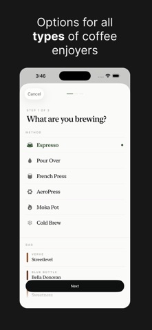 BeanBook: Coffee Journal Screenshot 2 of 6