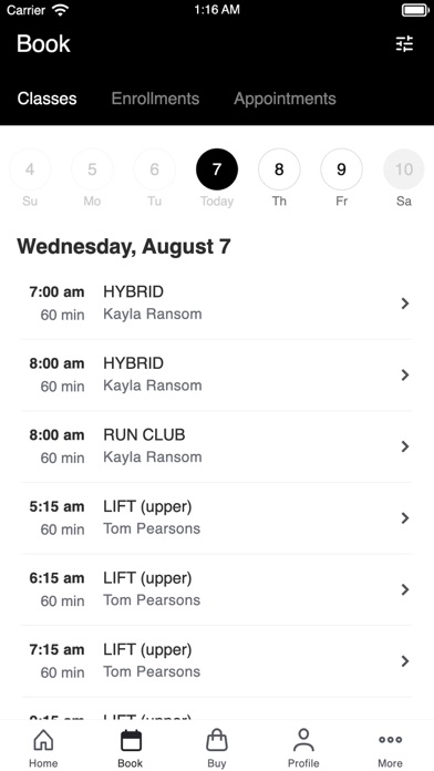 MUFU FITNESS Screenshot
