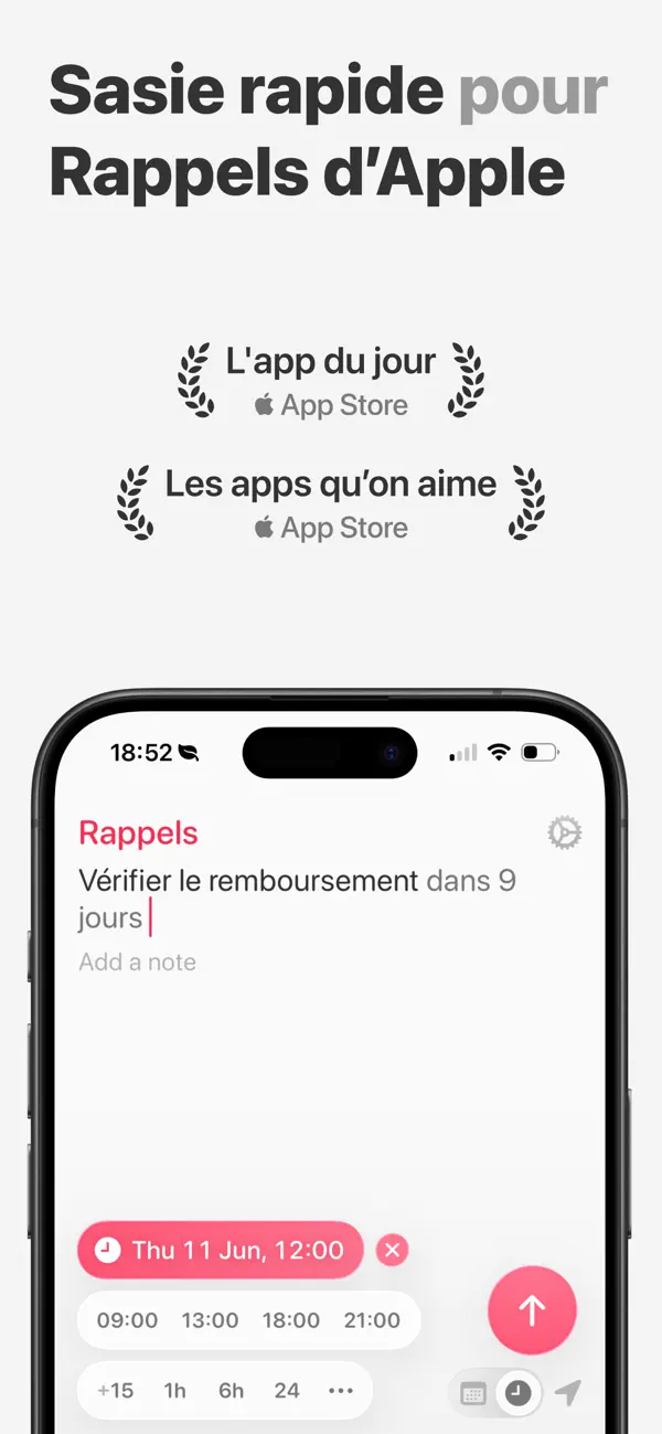 Screenshot #1 pour Remind Me Faster