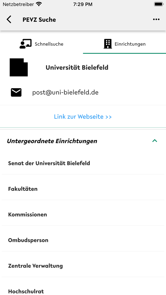 #4. Meine Uni - Uni Bielefeld (iOS) 由: Universitat Bielefeld