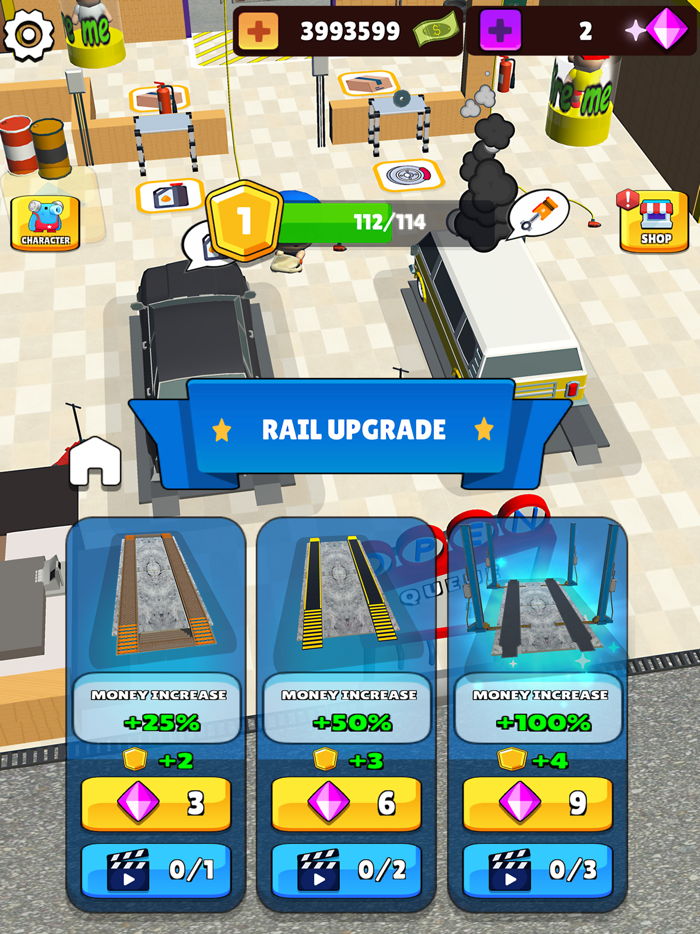Car Mechanic Tycoon Idle Game
