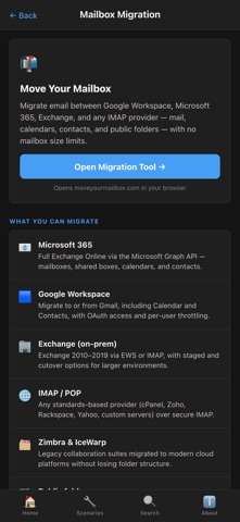 Common Task Guide for M365 iPhone screenshot