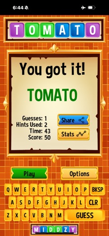 Middzy - Word Puzzle Game Screenshot 5 of 10