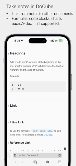 DoCube - Reader & Notes Screenshot 6 of 7