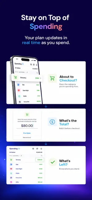 Qube Money: Envelope Budgeting screenshot 4