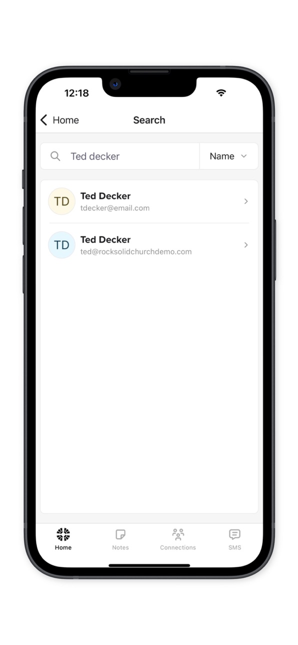 iPhone screenshot