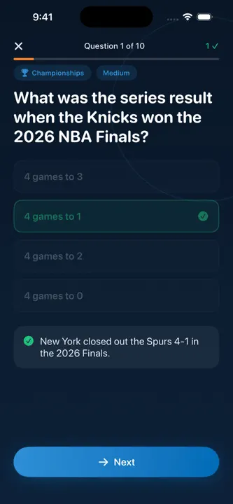 Knicks Trivia screenshot 1
