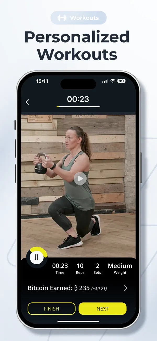 Screenshot #3 pour Workit: Workout & Get Paid