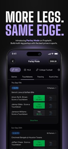 ProphetX Prediction Market App Store screenshot 1