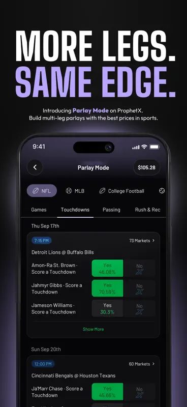 ProphetX Prediction Market screenshot 1 of 7