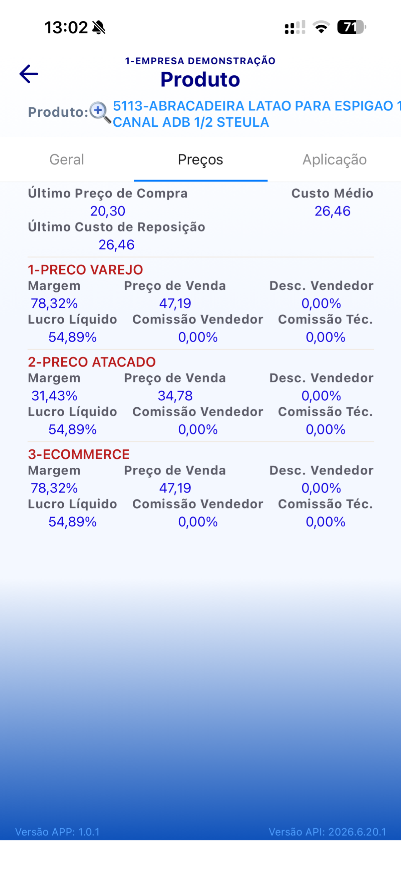 Faturamento screenshot 9