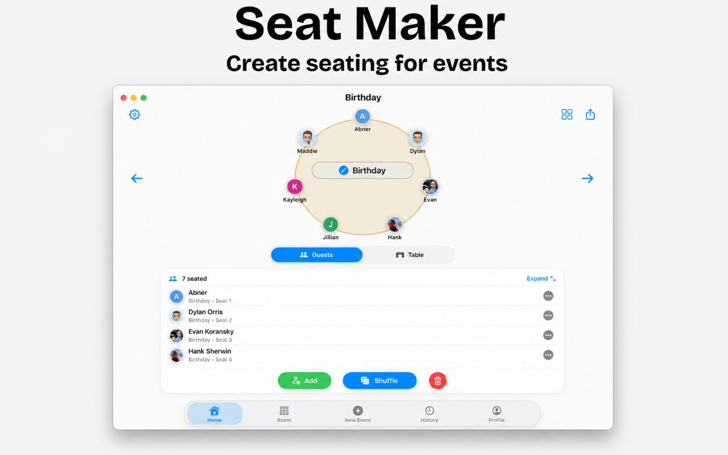 Wedding Planner - Seat Maker screenshot 13