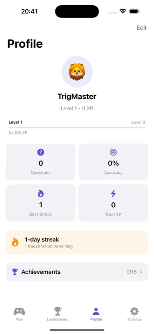 TrigQuest screenshot 1