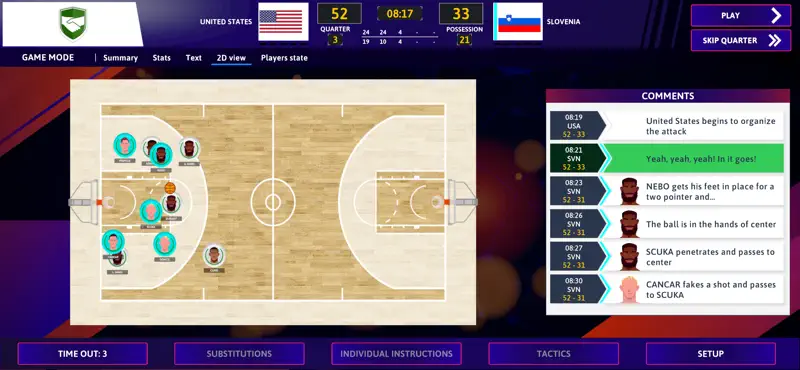 iBasketball Manager 26 screenshot 2 of 7