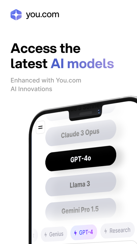 #1. You.com - Enterprise grade AI (iOS) 由: SuSea, Inc.