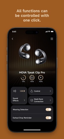 MOVA Audio iPhone screenshot