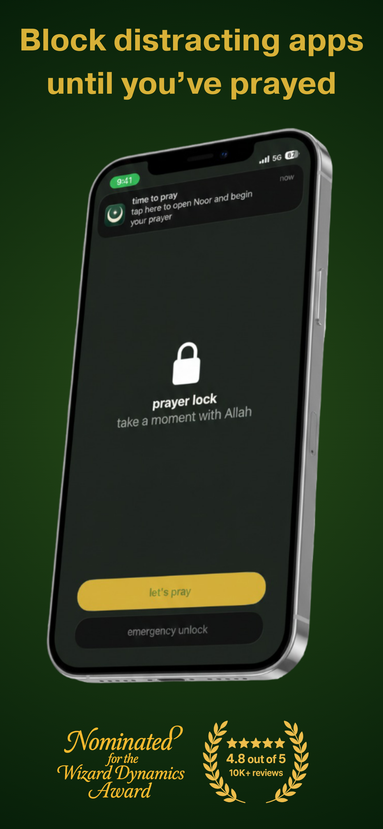 Prayer Lock: Noor