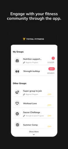 Total Fitness Covington iPhone screenshot