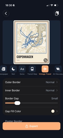 StepMaps - Walk & Route Maps Screenshot 5 of 7