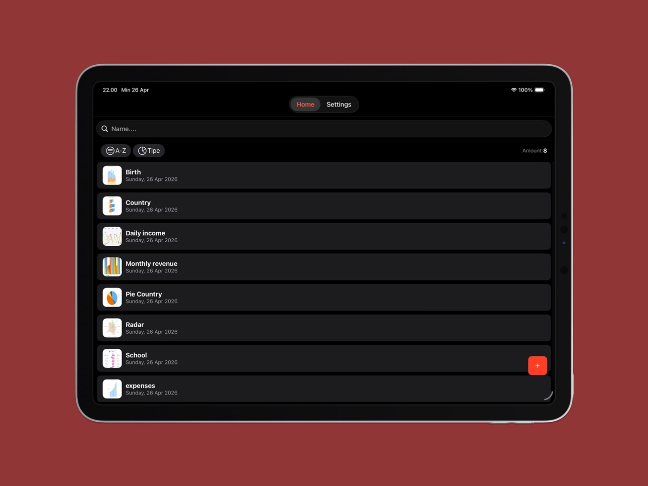 iPad screenshot