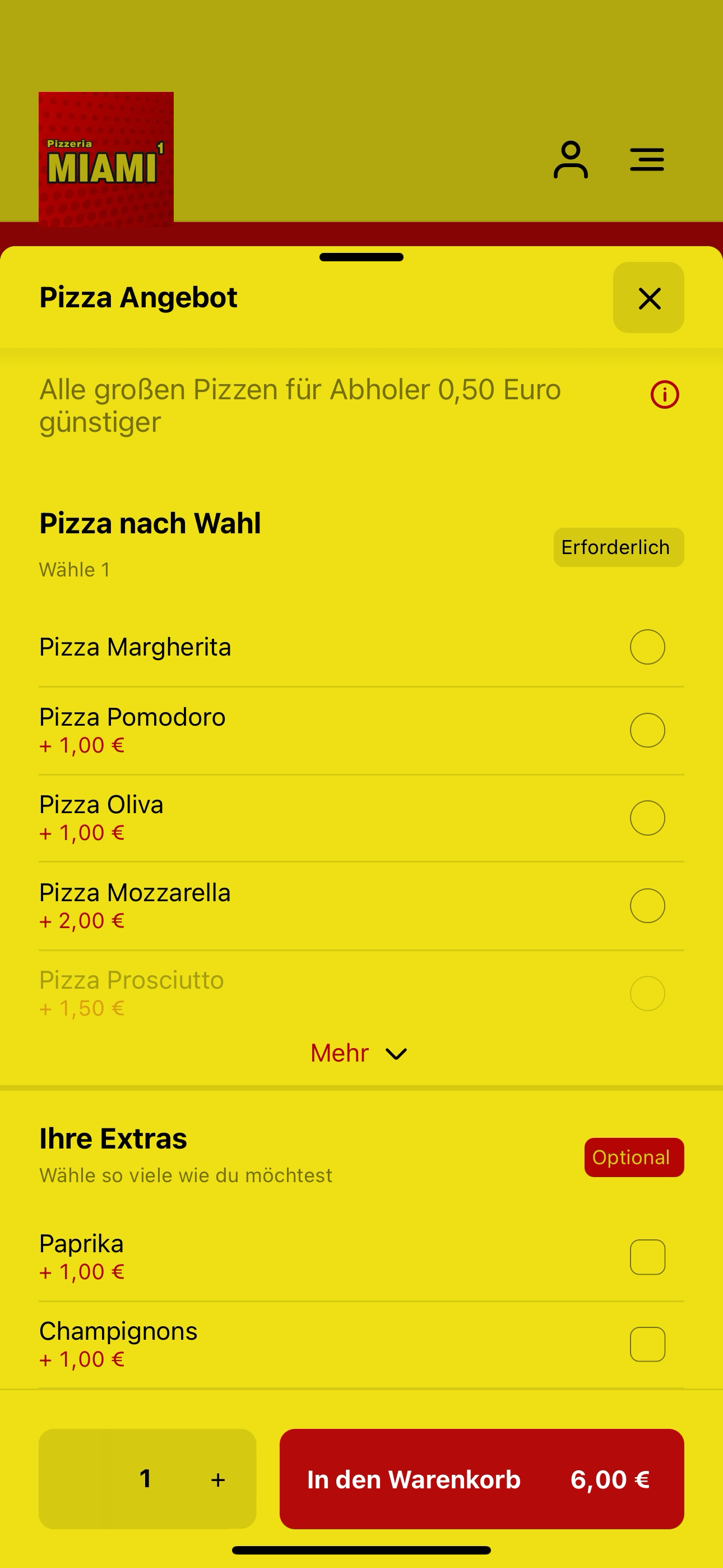 Pizzeria Miami Hamm screenshot 4