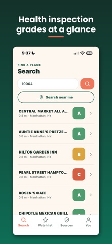 NearlyEaten: Restaurant Finder screenshot 4