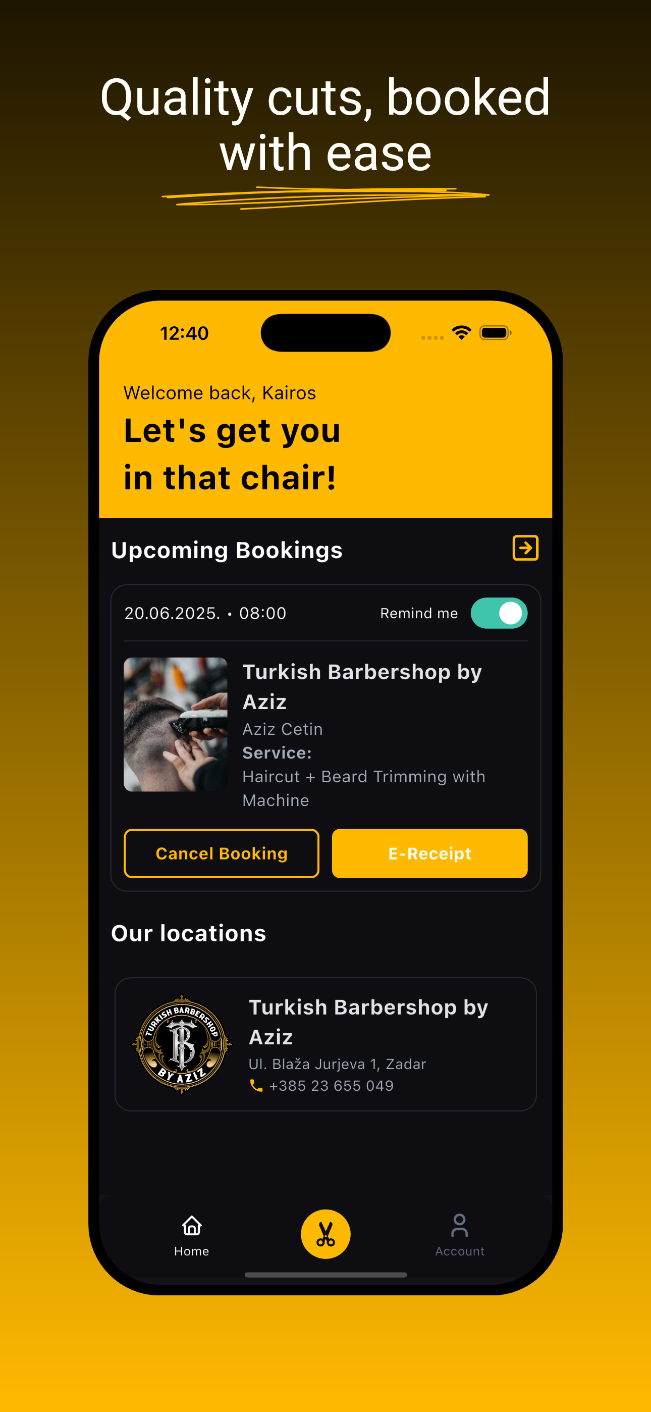 Turkish Barbershop by Aziz