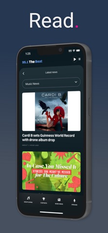 95.1 The Beat Meridian app screenshot 2